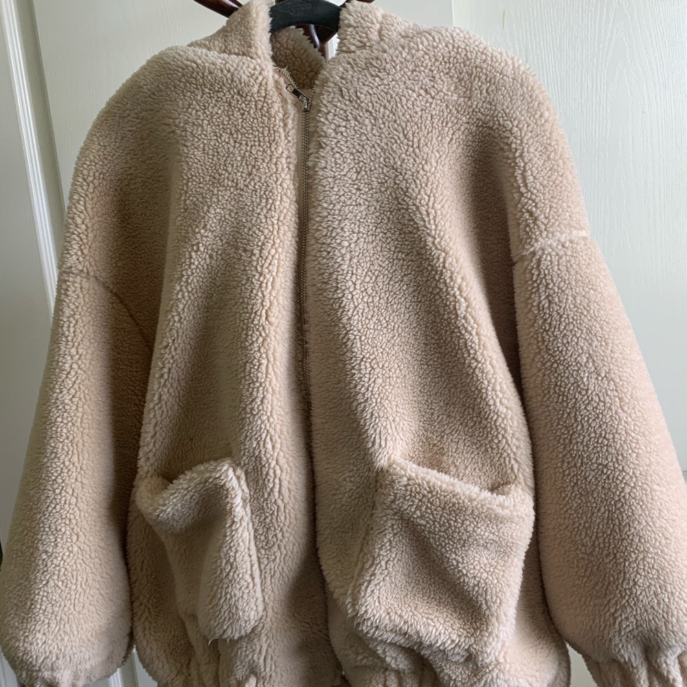 Never worn teddy bear jacket